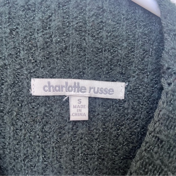 Charlotte Russe Y2K Vintage Striped Mini Sweater Dress Size Small - Picture 3 of 5